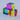 Four CMY Cubes arranged in a stepped stack with overlapping colors