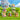 Six Disney Princess D-Baby Floral Swing figures arranged together in a bright garden scene