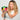 Woman holding the 95 mm Mega CMY Cube and looking at its bright overlapping colors