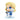 Invisible Woman Cosbi bobble-head figure holding a force-field sphere beside H.E.R.B.I.E.
