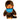 Monchhichi Classic Boy Plush Toy - Blue with Bottle