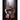 Straight-on view of Azukibar Robot with textured pink armor plates and gold trim