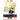 Taro Sakamoto Taking a Break mini figure eating noodles beside table and chair