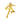 Capricorn Shura model in gold armor using a curved translucent effect part
