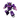 Purple Transformers robot model with translucent cannon arm