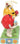 Side view of Red and Yellow M&M'S characters holding decorated Easter eggs