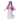 Saori Kido figure in a flowing white dress with pink hair