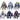Zeta Gundam Transformation QMSV Mini Q MSV Mini-Figure