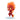 Human Torch Cosbi bobble-head figure flying with orange flame effects