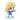 Mystery Invisible Woman Battling Version Cosbi figure with translucent blue legs and a force-field shield