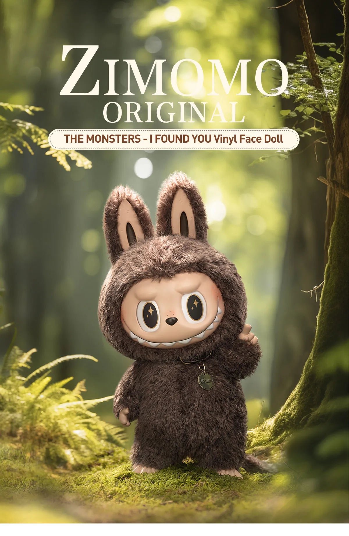 THE MONSTERS Zimomo - I FOUND YOU Vinyl Face Doll (22.8 Inches THE MONSTERS Zimomo - I FOUND YOU Vinyl Face Doll (22.8 Inches