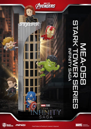 Beast Kingdom MEA-058 Infinity Saga Stark Tower regular character lineup display