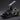 Cloud Strife holding the assembled Fusion Sword beside the Fenrir motorcycle