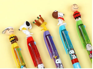 Snoopy/Peanuts 3D Figure 3-Colors Ballpoint Pen
